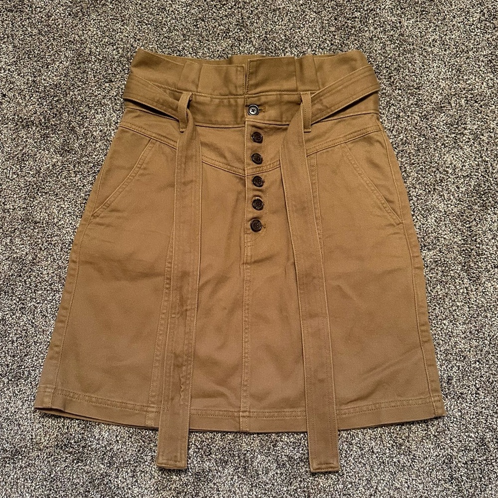 Banana Republic Brown Denim Skirt